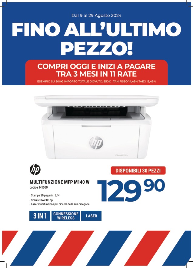 STAMPANTE HP MFP M140W