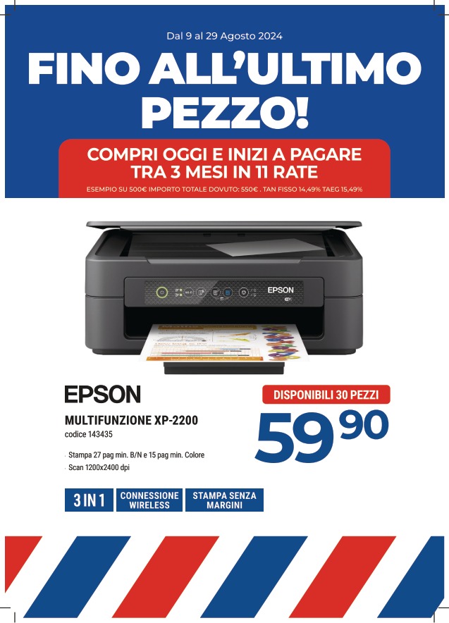 EPSON XP-2200 STAMPANTE