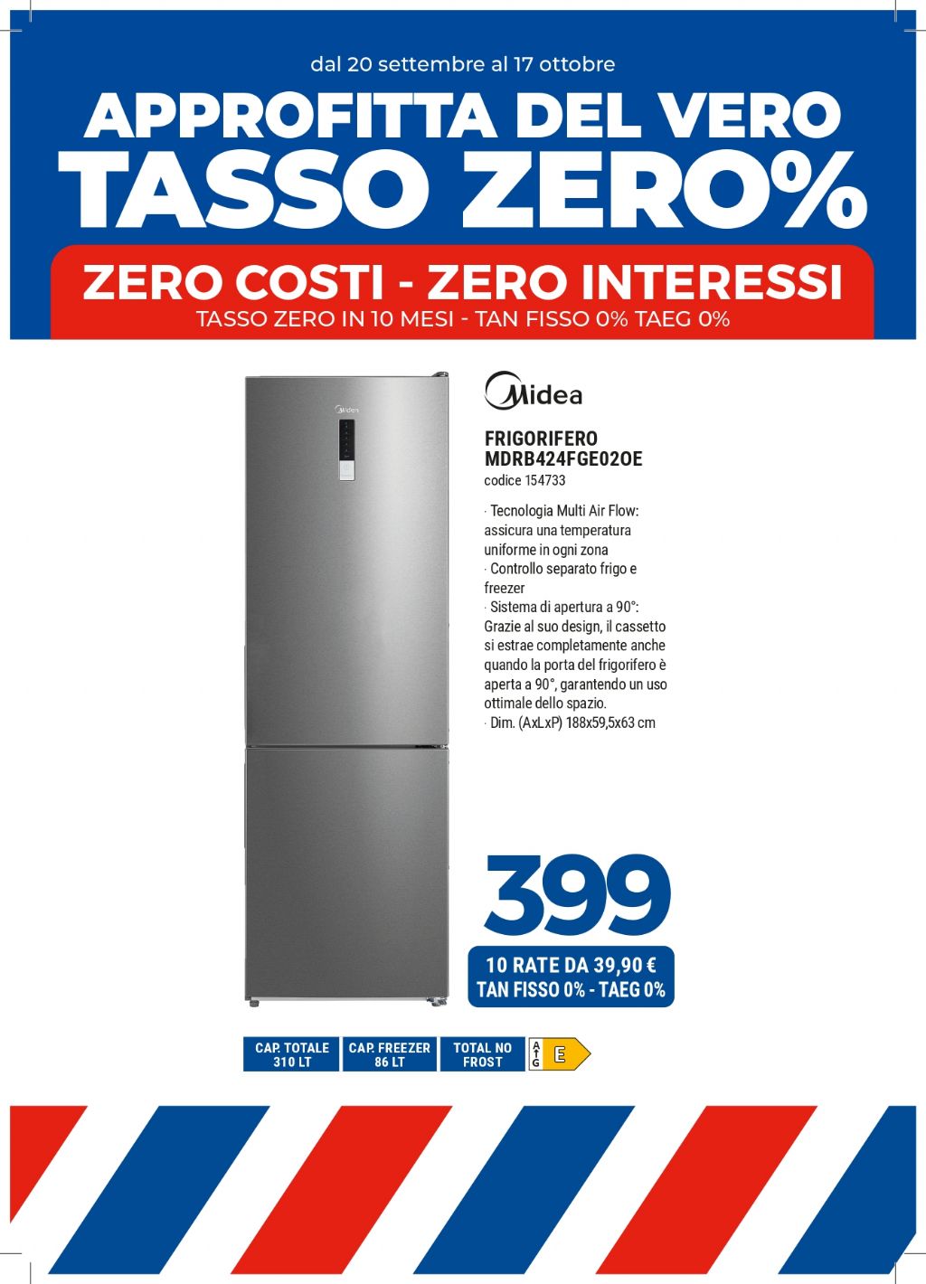 FRIGO MIDEA MDRB424FGE02OE