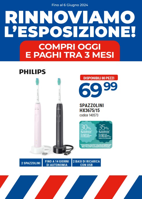 SPAZZOLINI ELETTRICI PHILIPS HX3675