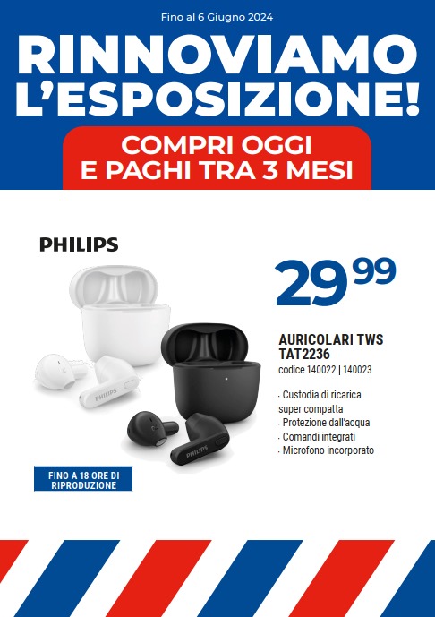 CUFFIE PHILIPS TAT2236