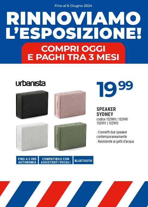 CASSA BLUETOOTH URBANISTA