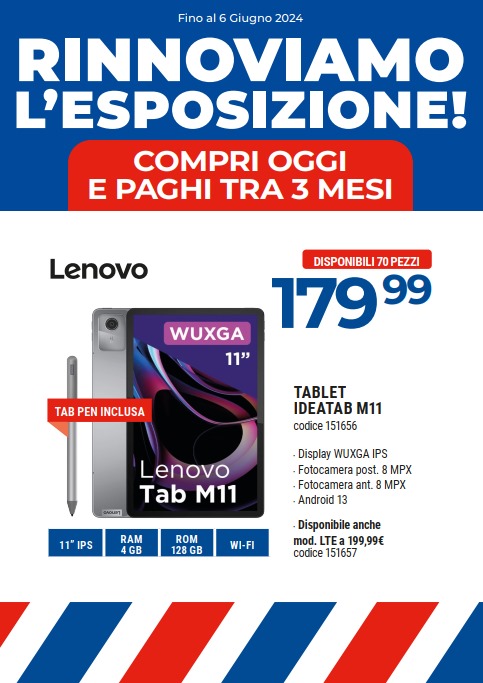 TABLET LENOVO IDEATAB M11