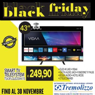 TELESYSTEM TS43FLQLEDSMV15 43'' QLED