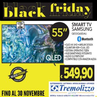 SAMSUNG QE55Q60DAU 55''  QLED