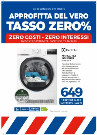 ASCIUGATRICE ELECTROLUX EW6HBG28G 8KG