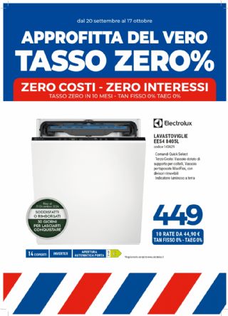 LAVASTOVIGLIE INCASSO ELECTROLUX EES48405L