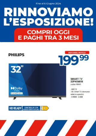 PHILIPS 32PFS6808 32'' FULL HD SMART TV 